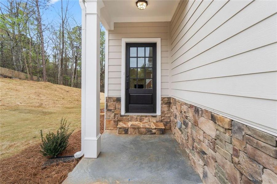 Exterior details and patio area of a home in , Braselton (Image 22).