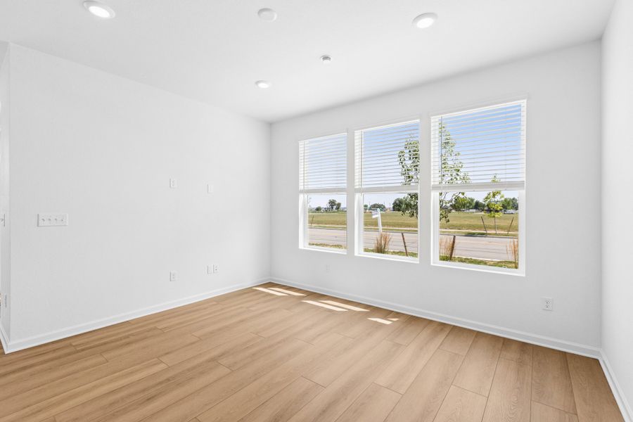Spacious, unfurnished interior of a new home in Westside Crossing, Berthoud (Image 22). Spacious, unfurnished interior of a new home in Westside Crossing, Berthoud (Image 22).