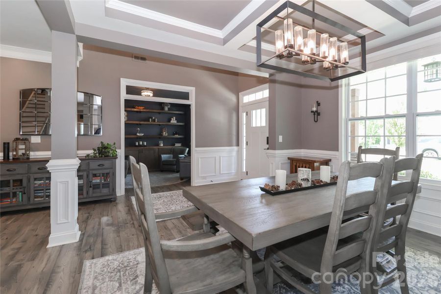 Furnished interior view inside a new home in Falls Cove, Troutman (Image 16).