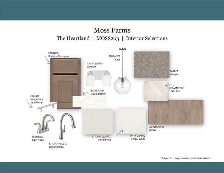 Sample of building materials used in homes in Moss Farm, White House (Image 32).