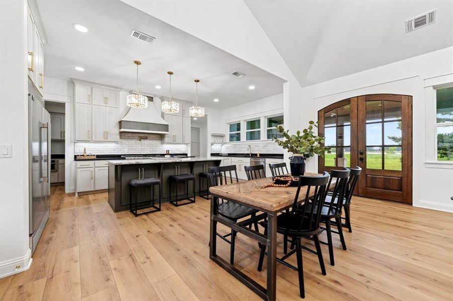 Furnished interior view inside a new home in , Mount Pleasant (Image 10).