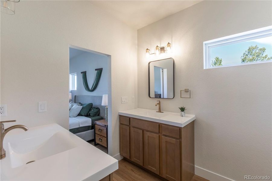 Furnished interior view inside a new home in , Florissant (Image 15).