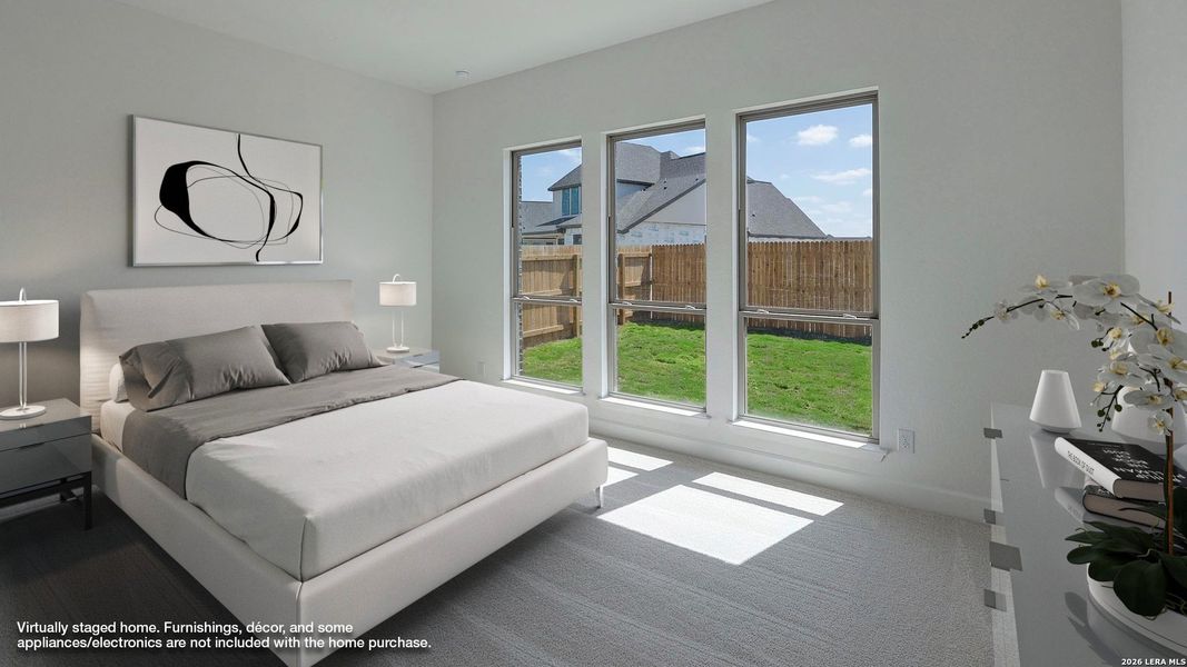 Furnished interior view inside a new home in Arcadia Ridge, San Antonio (Image 9).