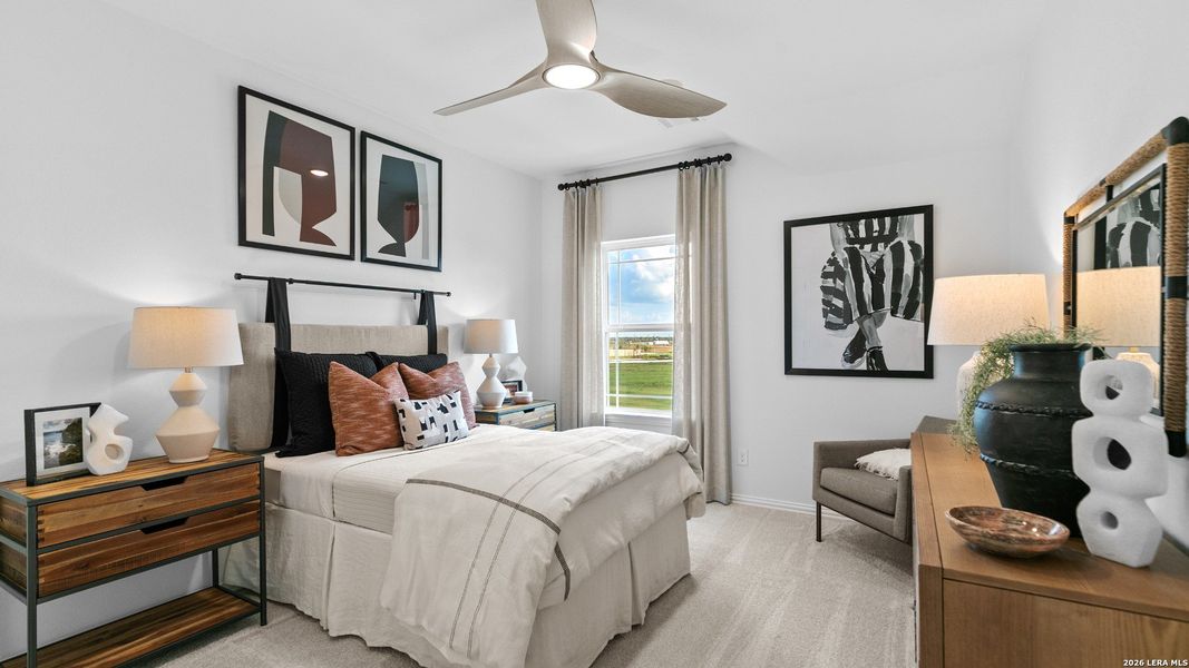 Furnished interior view inside a new home in Stream Waters, Seguin (Image 9). Furnished interior view inside a new home in Stream Waters, Seguin (Image 9).