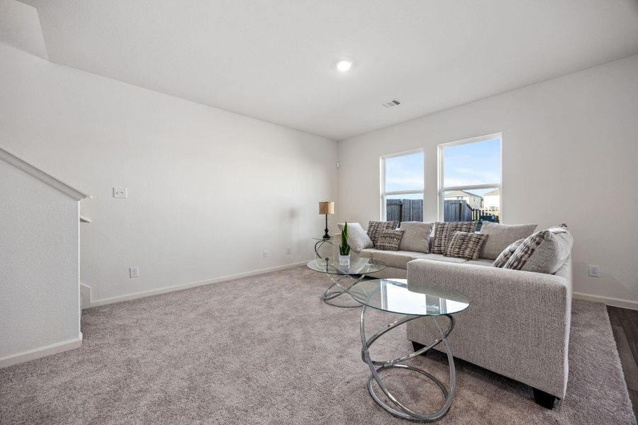 Furnished interior view inside a new home in , Houston (Image 6). Furnished interior view inside a new home in , Houston (Image 6).