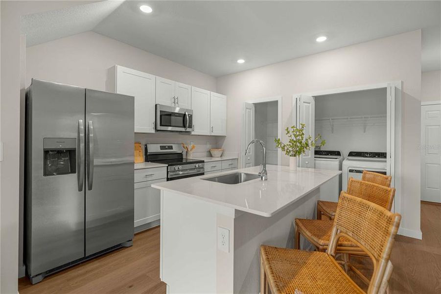 Furnished interior view inside a new home in , Ocala (Image 17). Furnished interior view inside a new home in , Ocala (Image 17).