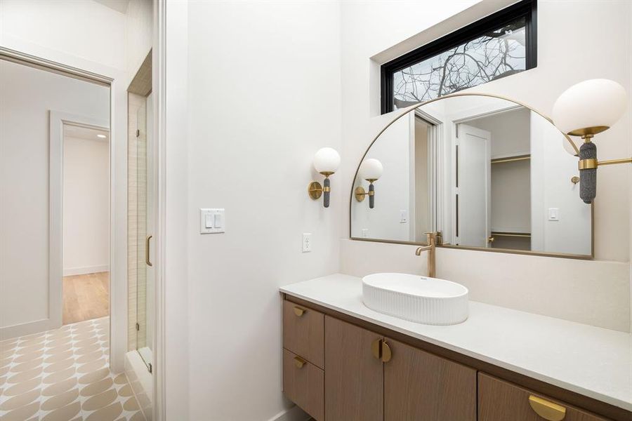 Furnished interior view inside a new home in , Dallas (Image 11). Furnished interior view inside a new home in , Dallas (Image 11).