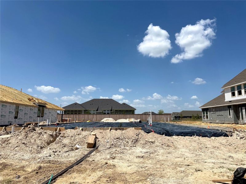 Site preparation for new homesites in Bridgeland, Cypress (Image 5).