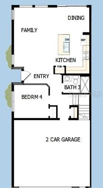 2D floor plan layout of this home in , Parrish, FL (Image 4). 2D floor plan layout of this home in , Parrish, FL (Image 4).