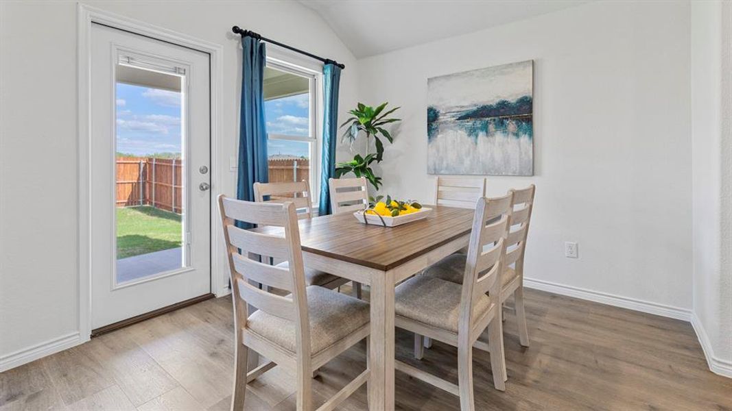 Furnished interior view inside a new home in Bel Air Village, Sherman (Image 13).