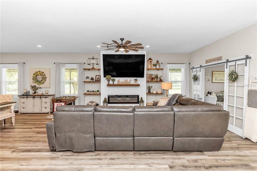 Furnished interior view inside a new home in , Osteen (Image 23).