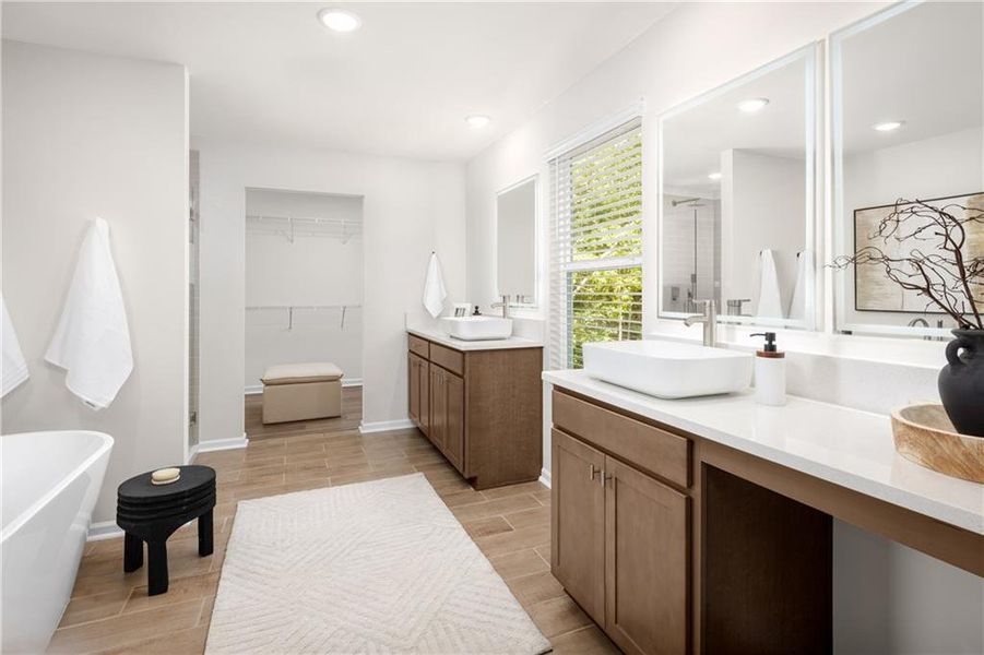 Furnished interior view inside a new home in Honey Creek, Conyers (Image 8).