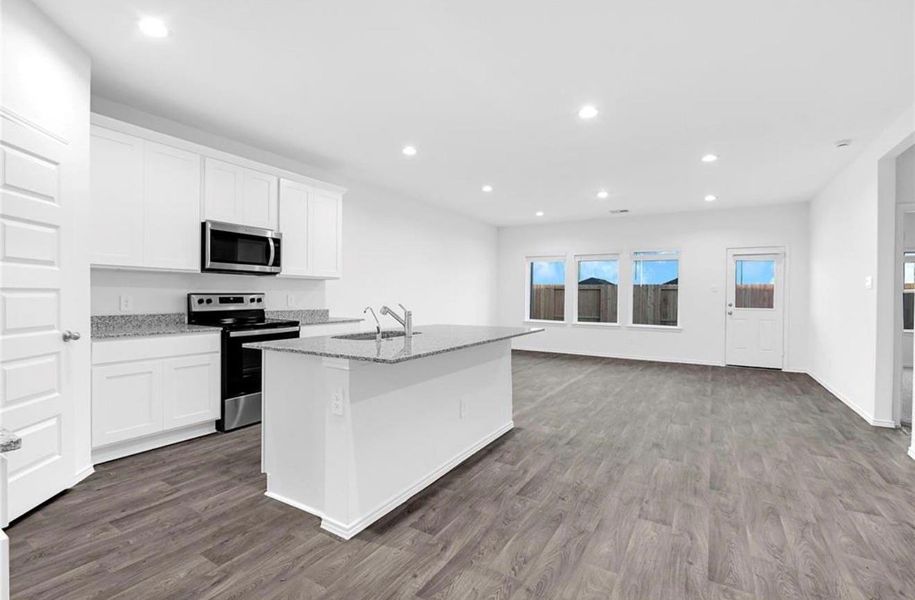 Furnished interior view inside a new home in , Sealy (Image 5).