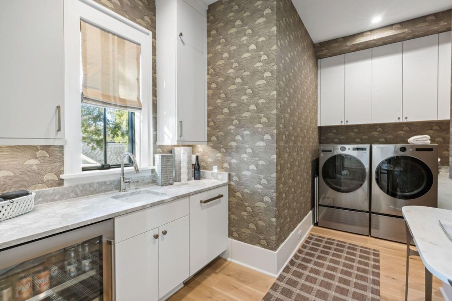 Furnished interior view inside a new home in , Sullivan's Island (Image 12).