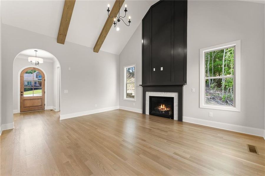 Spacious, unfurnished interior of a new home in , Flowery Branch (Image 34).