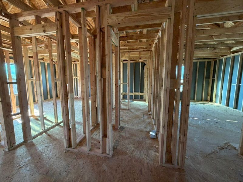 In-progress construction of a new home in Waterford Park, Weatherford, TX (Image 5).