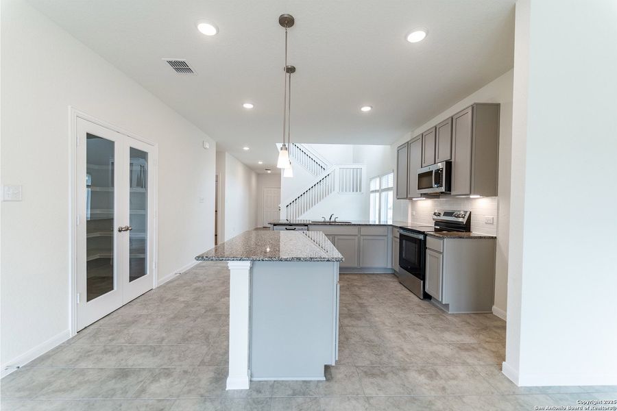 Furnished interior view inside a new home in Swenson Heights, Seguin (Image 7).