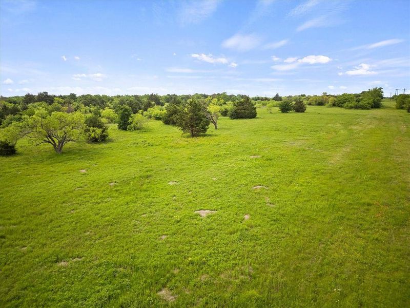 View of local wilderness with rural landscape