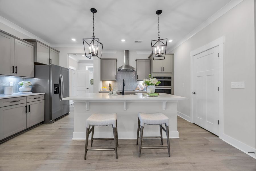 Representative furnished interior of a home built from the Wisteria II by Great Southern Homes in Lynbrook, Boiling Springs (Image 59).