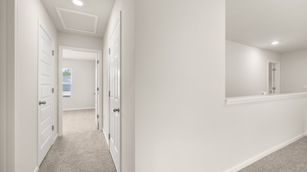 Spacious, unfurnished interior of a new home in Preserve at Dove Creek, Statham (Image 38). Spacious, unfurnished interior of a new home in Preserve at Dove Creek, Statham (Image 38).