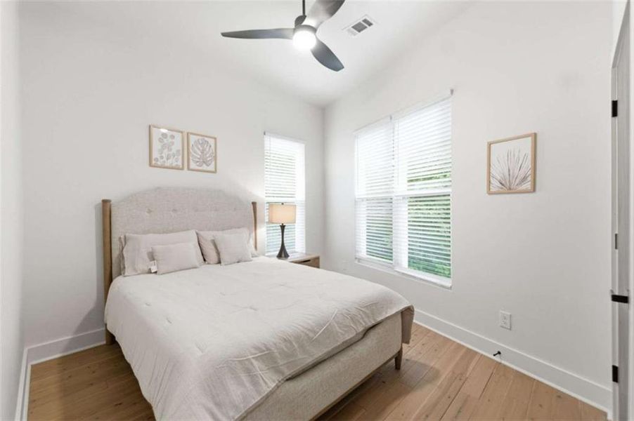 Furnished interior view inside a new home in , Atlanta (Image 51).