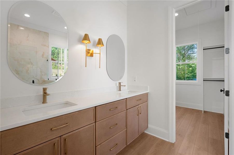Furnished interior view inside a new home in , Calhoun (Image 8).