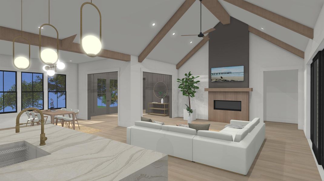 Furnished interior view inside a new home in , Johns Island (Image 5). Furnished interior view inside a new home in , Johns Island (Image 5).