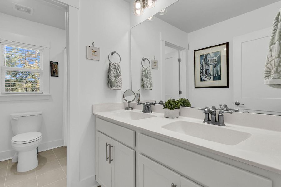 Furnished interior view inside a new home in , Huger (Image 36).