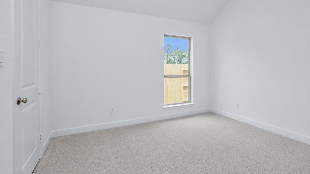 Representative unfurnished interior of a home built from the 2504W by Perry Homes in La Cima, San Marcos (Image 23).