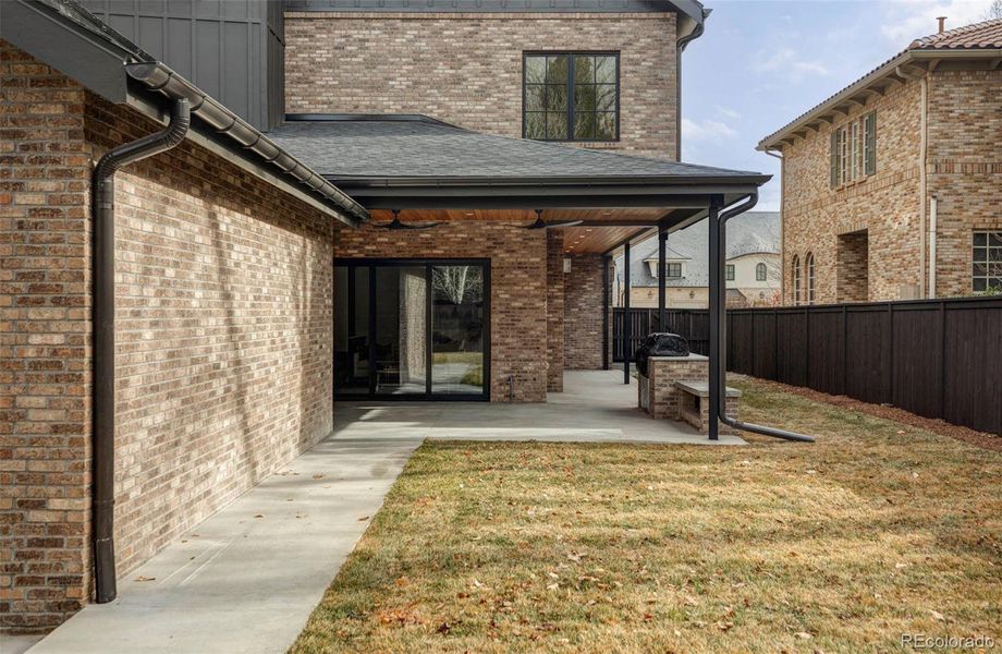 Exterior details and patio area of a home in , Denver (Image 3).