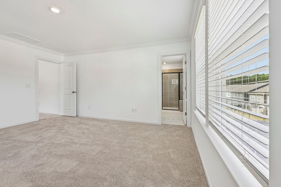 Spacious, unfurnished interior of a new home in Forestville Station, Wake Forest (Image 22).