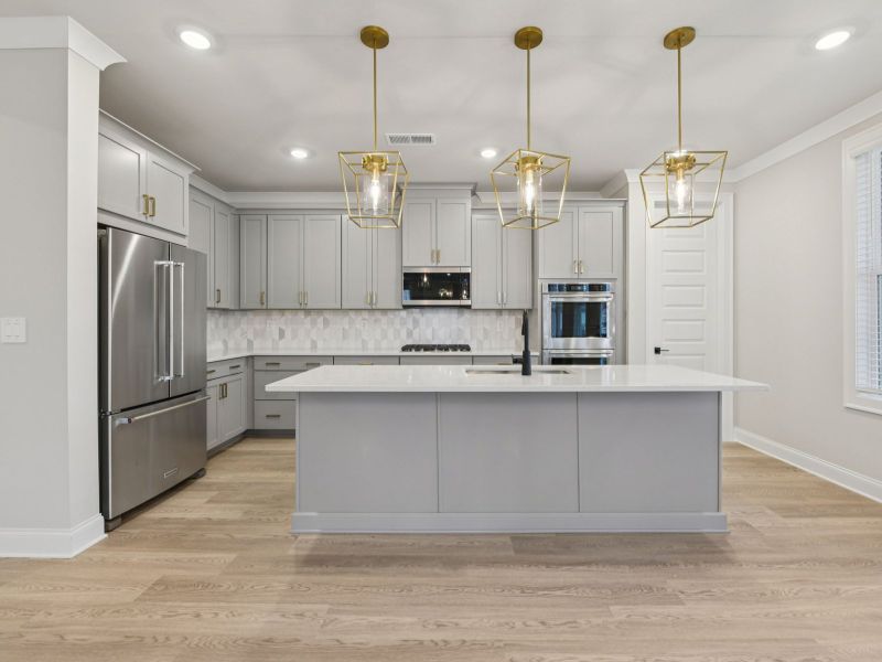 Furnished interior view inside a new home in Vines at Mill Creek - Legacy Series, Braselton (Image 6).