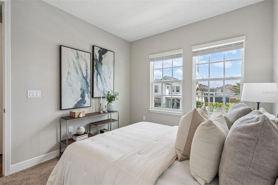 Furnished interior view inside a new home in Laureate Park, Orlando (Image 7).