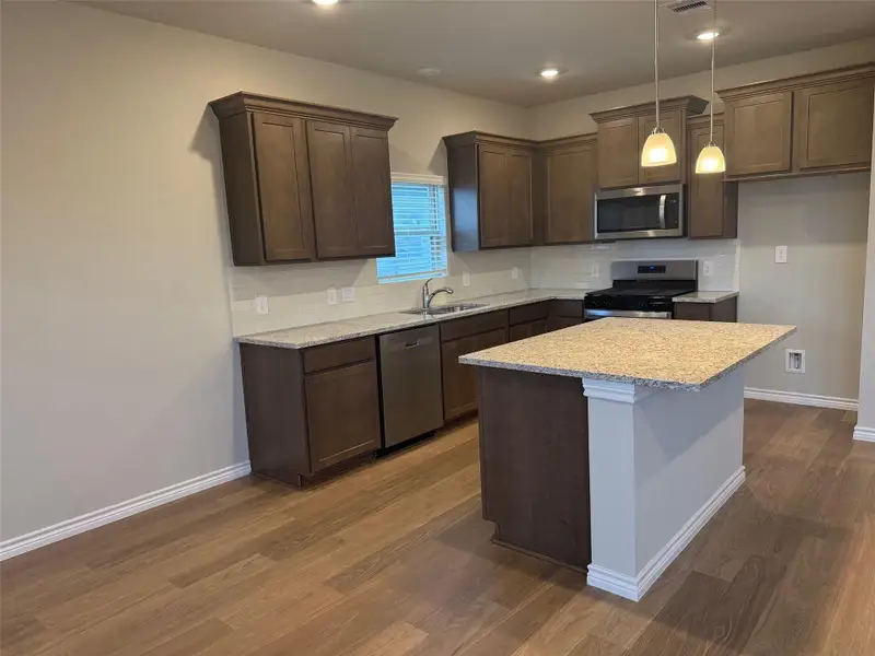 Furnished interior view inside a new home in Southern Pointe, College Station (Image 5).