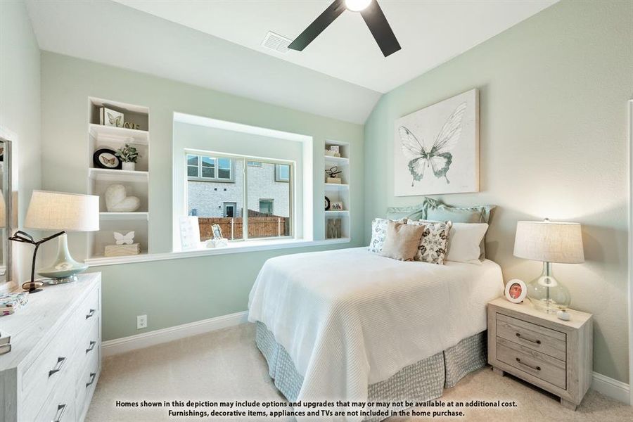 Furnished interior view inside a new home in Crystal Lake Estates, Red Oak (Image 9).