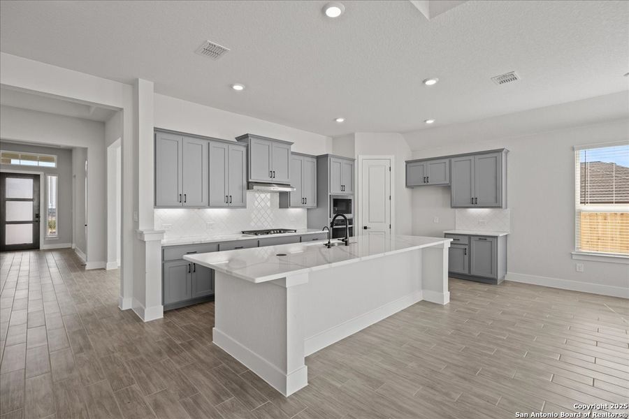 Furnished interior view inside a new home in Meyer Ranch, New Braunfels (Image 6). Furnished interior view inside a new home in Meyer Ranch, New Braunfels (Image 6).