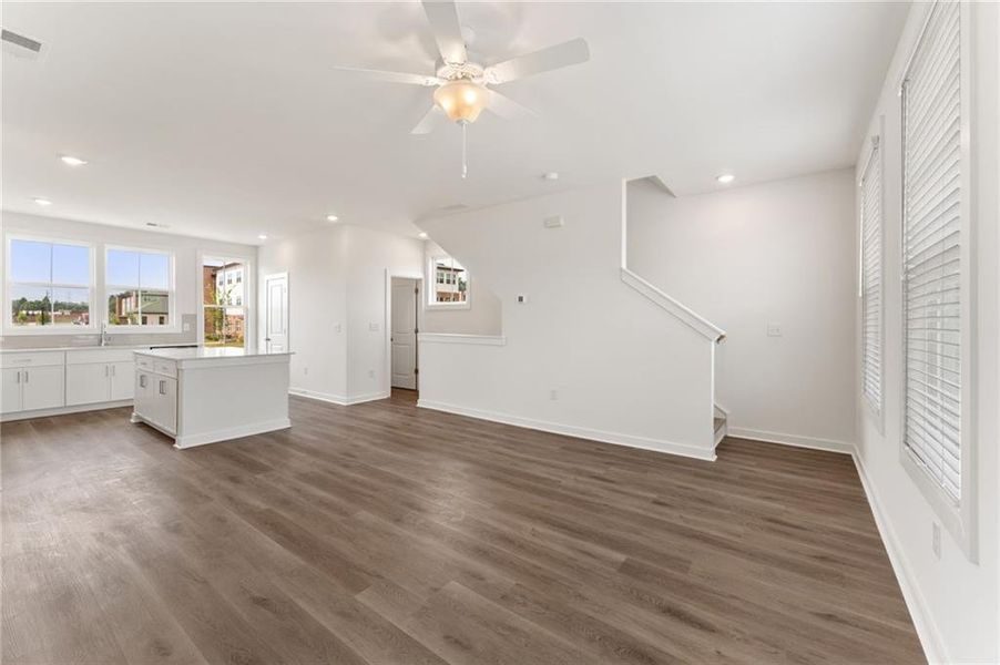 Spacious, unfurnished interior of a new home in Array, Atlanta (Image 21). Spacious, unfurnished interior of a new home in Array, Atlanta (Image 21).