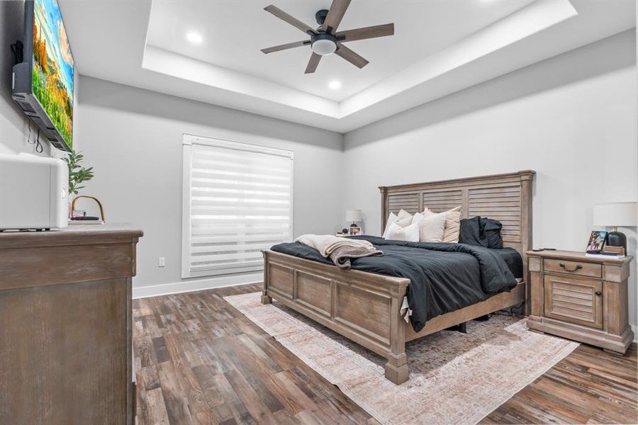 Primary Bedroom 1 with Boxed Ceilings