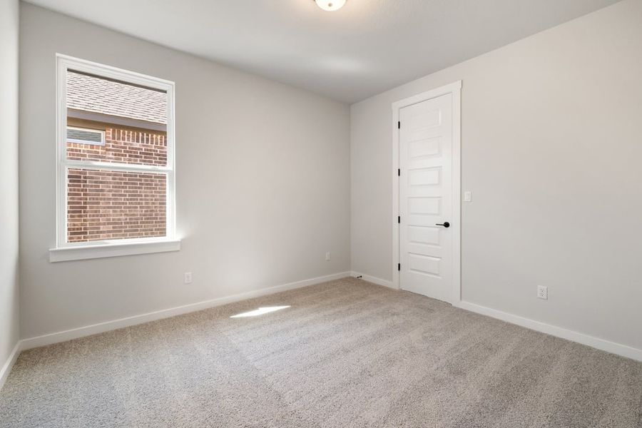 Spacious, unfurnished interior of a new home in Park Collection at Lariat, Liberty Hill (Image 46).