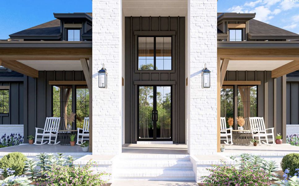 Representative exterior photo of a completed home built from the 3877 by Zeal Home Builders in Horizon Meadow Estates, Paradise, TX (Image 21). Representative exterior photo of a completed home built from the 3877 by Zeal Home Builders in Horizon Meadow Estates, Paradise, TX (Image 21).