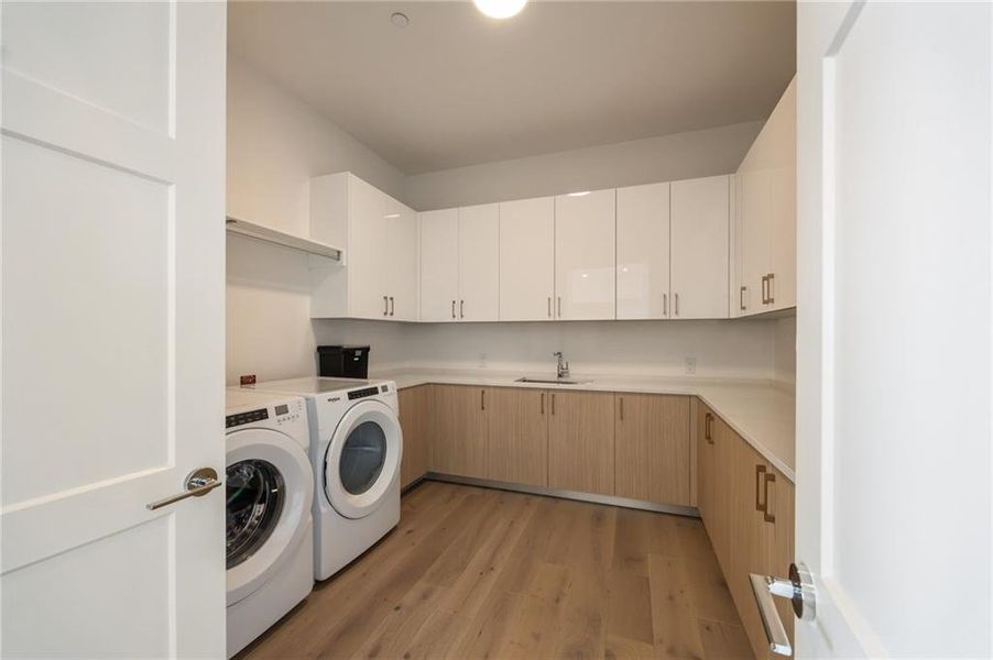 Furnished interior view inside a new home in The Dillon Buckhead, Atlanta (Image 28).