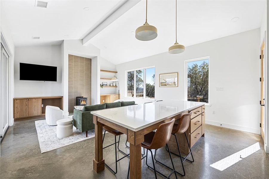 Furnished interior view inside a new home in , Strawn (Image 23). Furnished interior view inside a new home in , Strawn (Image 23).