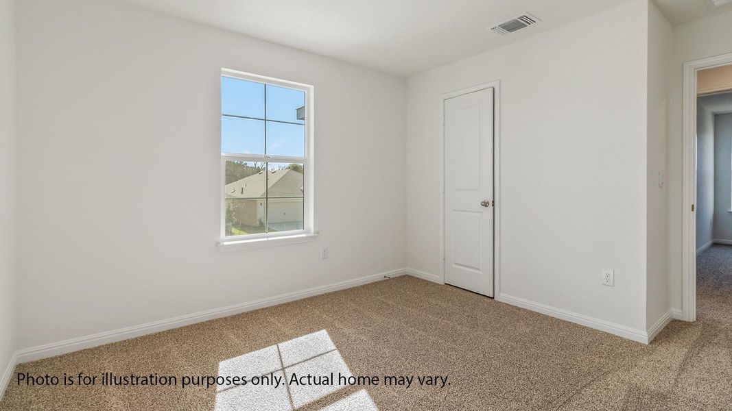 Spacious, unfurnished interior of a new home in Bar W Ranch, Leander (Image 17).