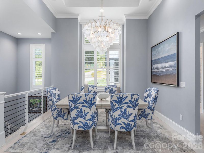 Furnished interior view inside a new home in , Maggie Valley (Image 11).