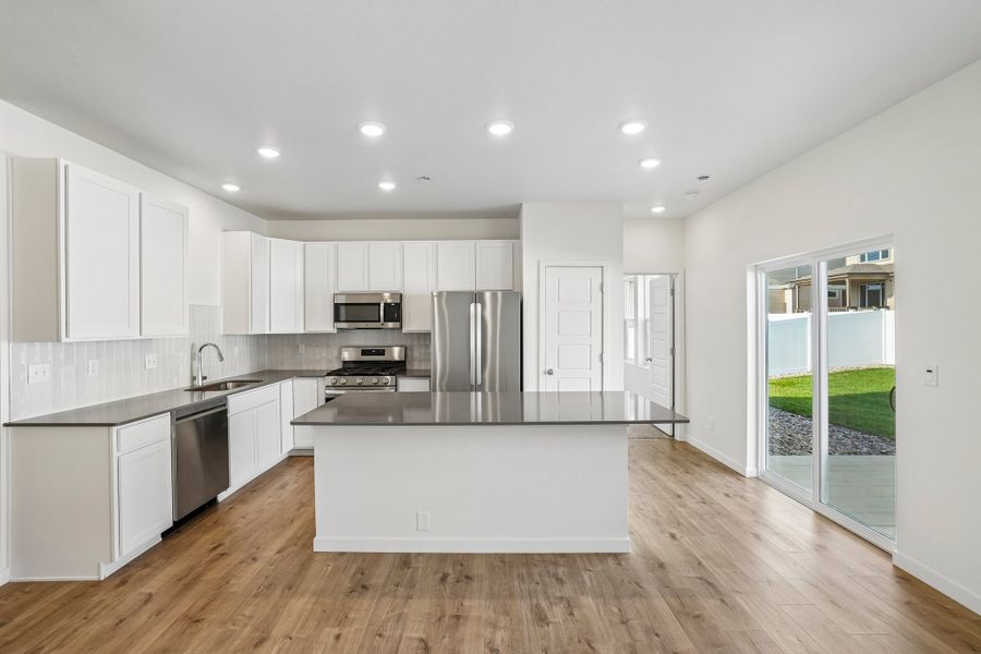 Furnished interior view inside a new home in Union Colony West, Greeley (Image 15).