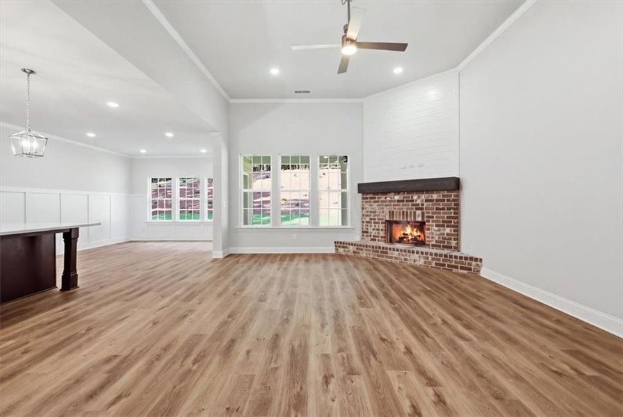 Spacious, unfurnished interior of a new home in , Monroe (Image 47).