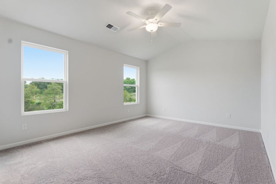 Spacious, unfurnished interior of a new home in Piper Creek, Newton (Image 20). Spacious, unfurnished interior of a new home in Piper Creek, Newton (Image 20).