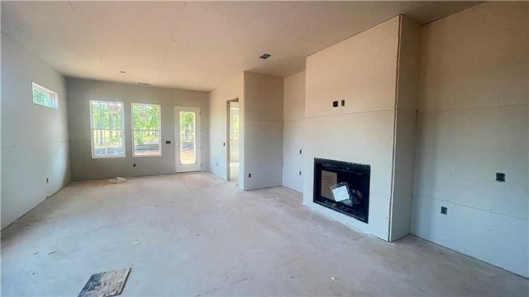 In-progress construction of a new home in , Canton, GA (Image 17).
