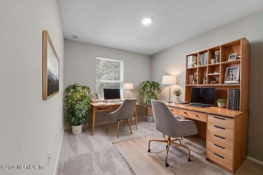 Furnished interior view inside a new home in , Jacksonville (Image 18).