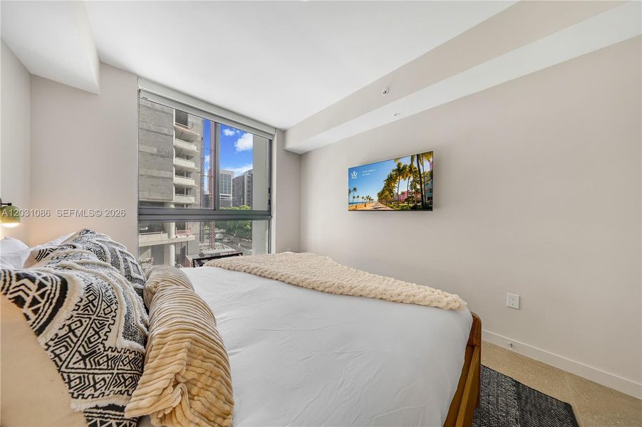 Furnished interior view inside a new home in , Miami (Image 11).